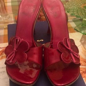Stuart Weitzman Red Petal Mania